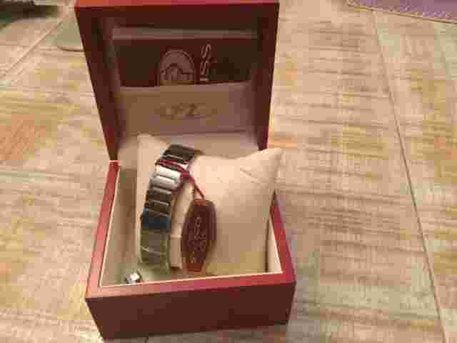 Oniss Men's Black Dial Silver Tone Stainless Steel Watch ON329 New