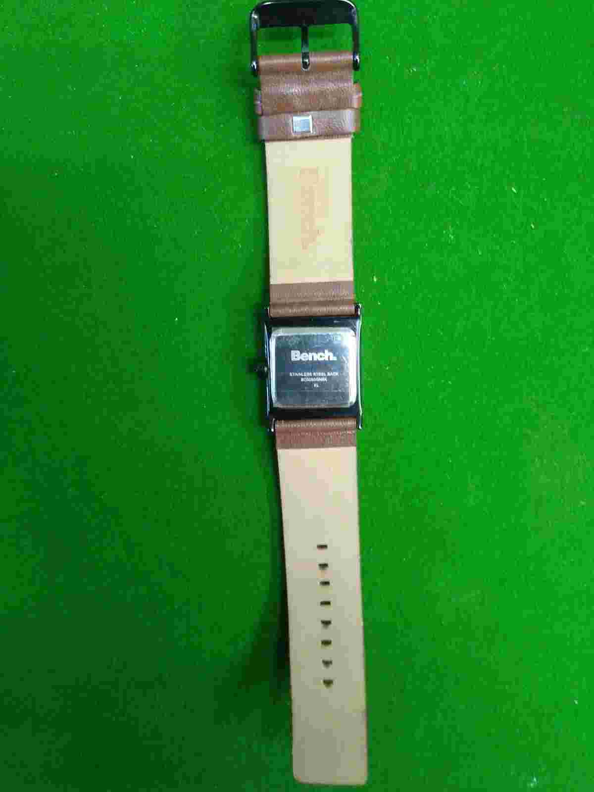 Bench Unisex Watch Leather Strap Great Condition