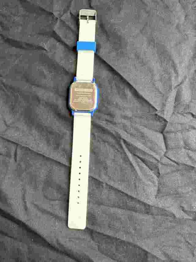 2021  Super Mario Nintendo Accutime Blue Watch Digital- Read Description