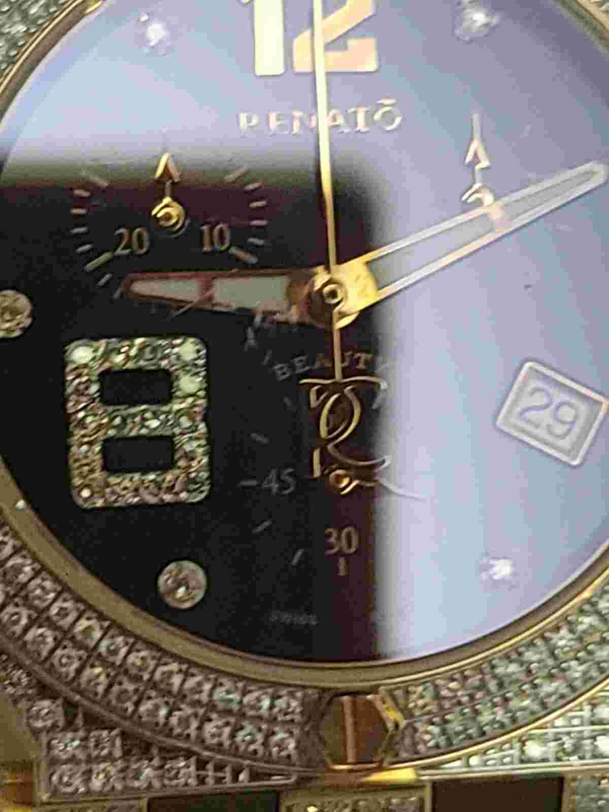 Lady's  Renato Beauty Diamond Watch 2.45 Carats 36mm VS diamonds Limited Edition