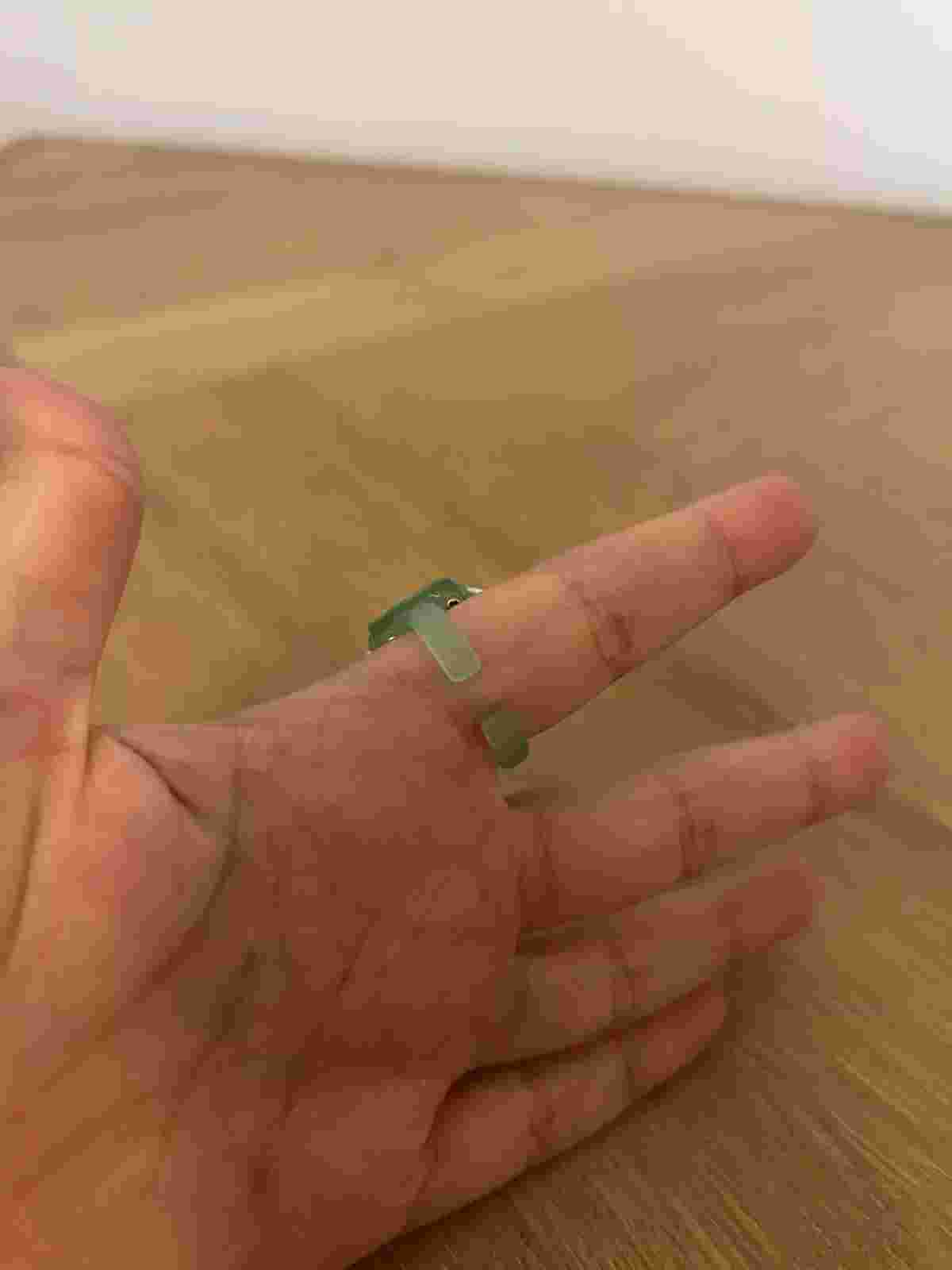 Vintage super rare baby gee file sport mini ring watch