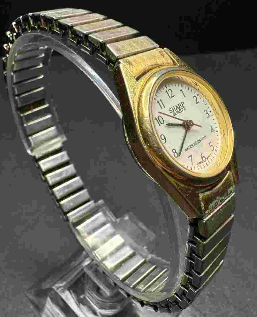 Vintage Women's Sharp Analog Watch - Untested May Need Battery/Repair