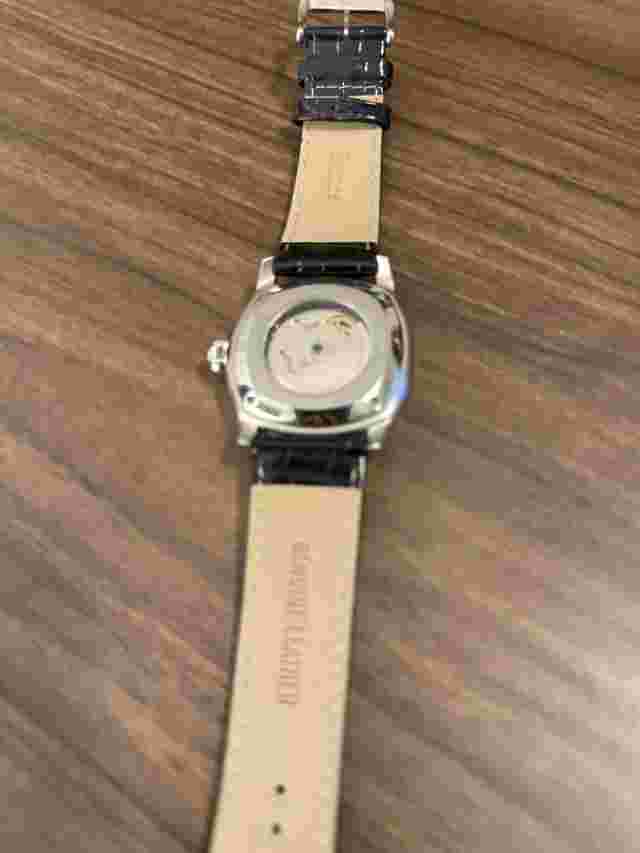 STAUER 1930 DASHTRONIC AUTOMATIC 21 JEWEL JUMP DIAL WRIST WATCH MENS 17469