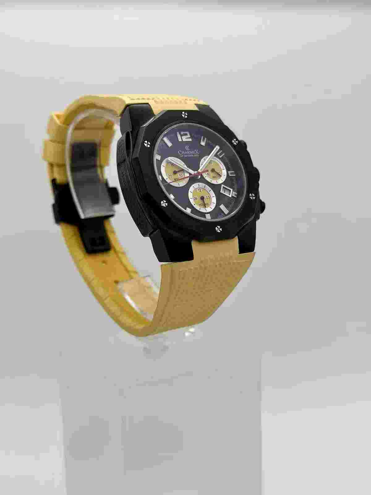 Charmex Of Switzerland Men’s Watch, Chronograph, Sapphire Crystal Swiss Movement