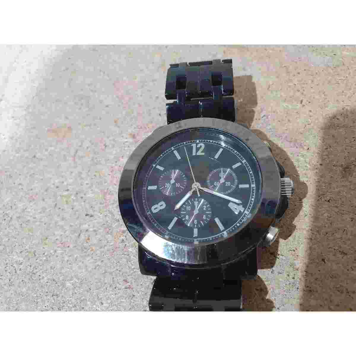 River Island 255964 Wristwatch Mens Steel Strap Analogue Dial Quartz Chronograph