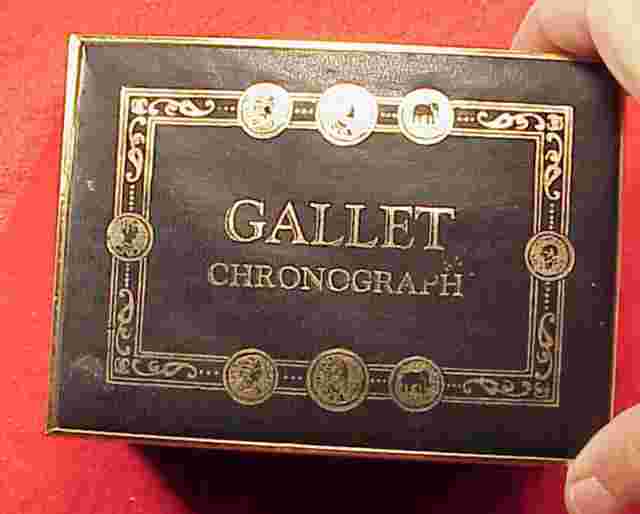 DIAL VARIATION Gallet Multichron 12 PRE "Jim Clark" Valjoux 72 Chronograph 37mm