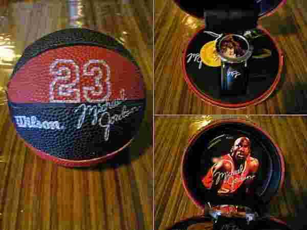 1990 Early Rare Dead Stock Jordan x Wilson Watch NBA  Limited quantity
