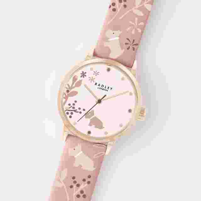 RADLEY Women's Watch with Peach Leather Strap RY21520A