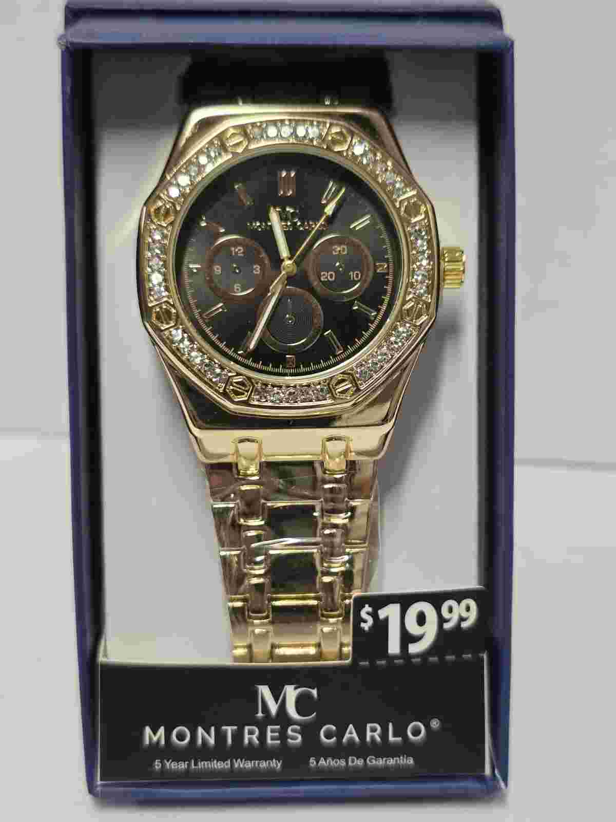 Men's Watches by Montres Carlo Luxury Dress Watch, Pick Your Style....