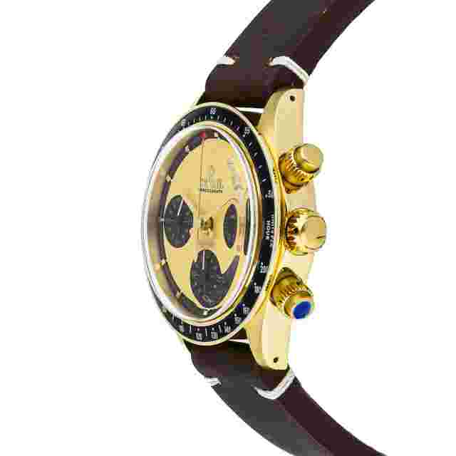 Gevril Tribecca Chronograph Edition Gold 36mm Auto Watch O508ANAP-PN-BP19508MAN