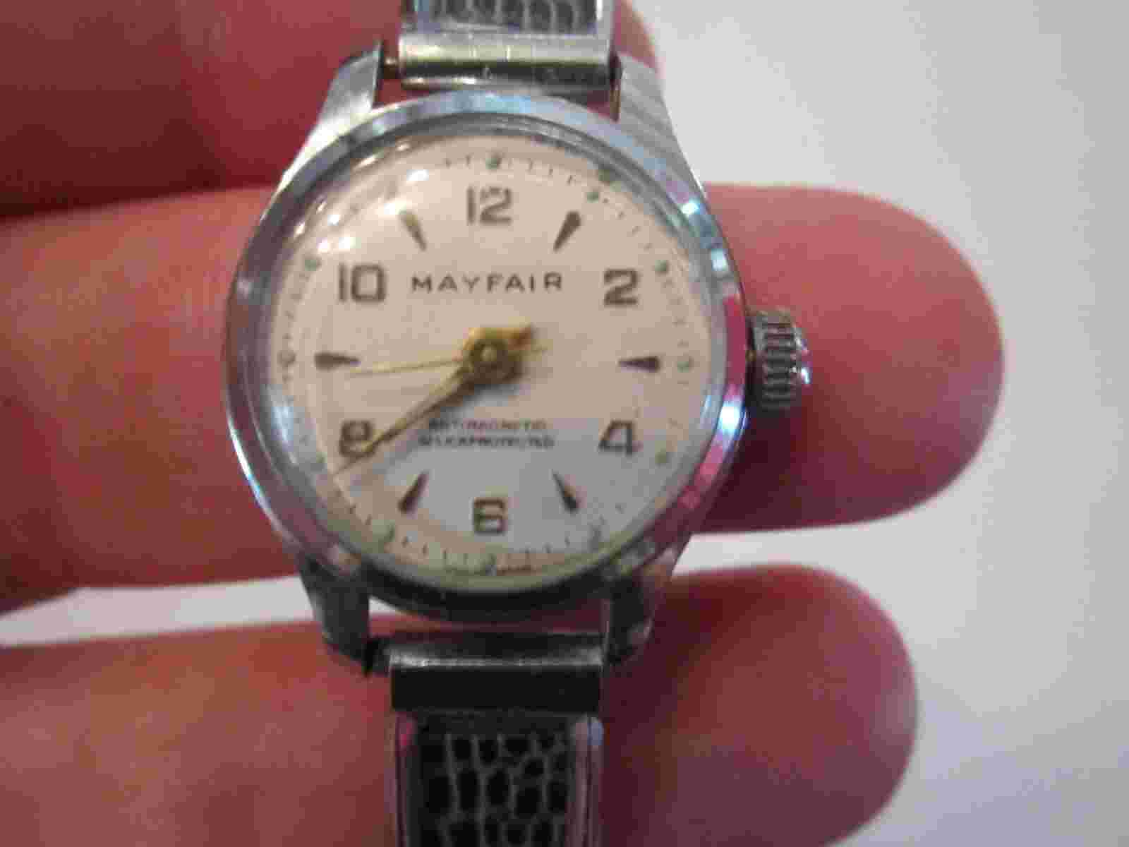 VINTAGE MAYFAIR LADIES' WATCH - WINDUP - 6" -TUB BBA-14