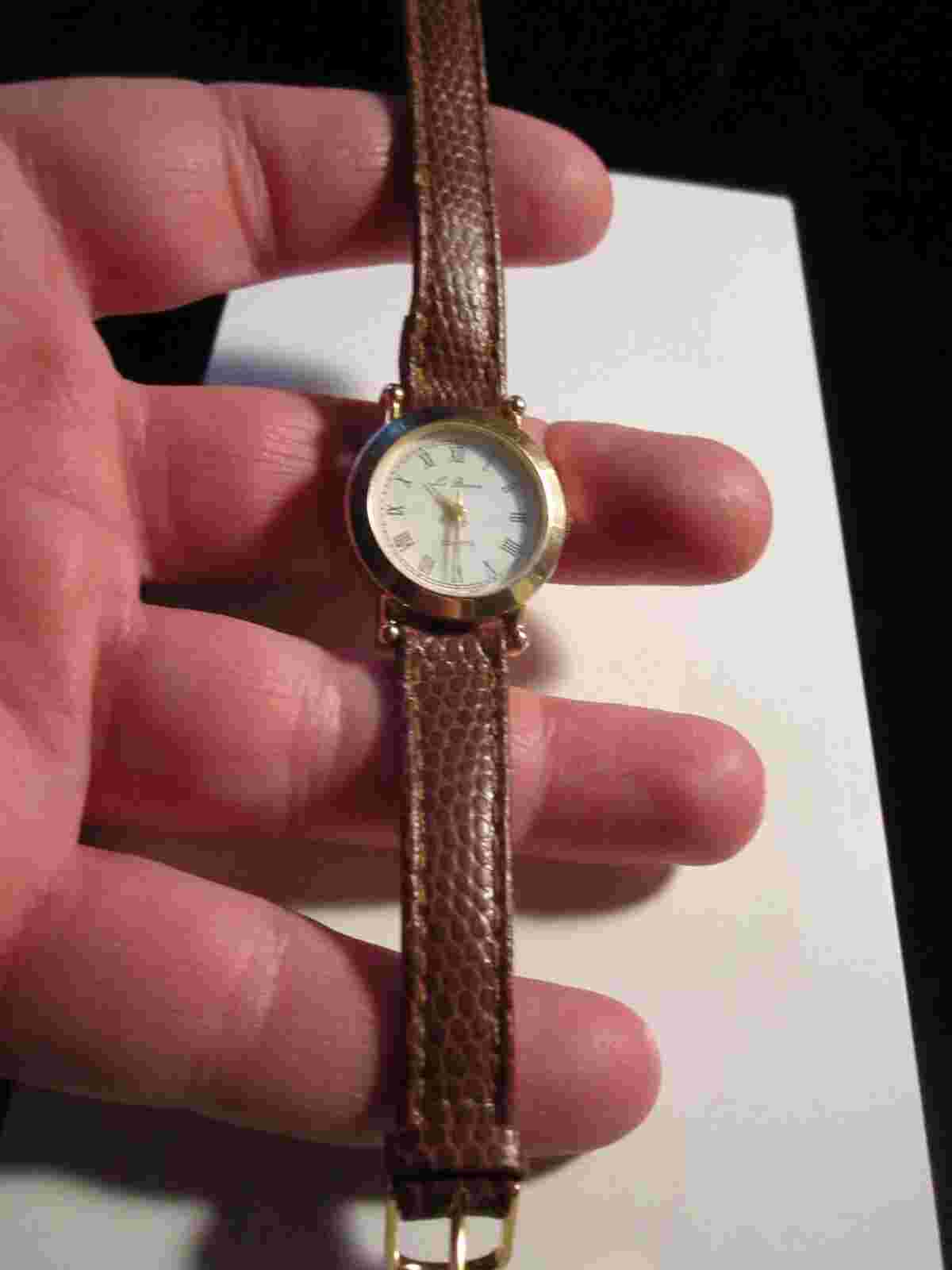 LE BARON WATCH MANUAL MECHANICAL WIDE UP - LADIES - VINTAGE - BBA36