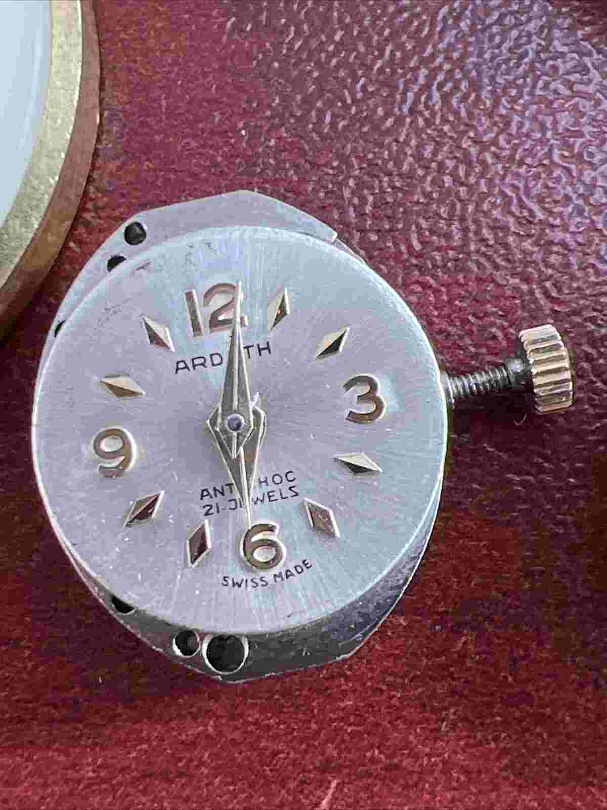 Meena Work Ardath Super Deluxe 21 J WINDING Swiss Pocket/locket Watch A111001