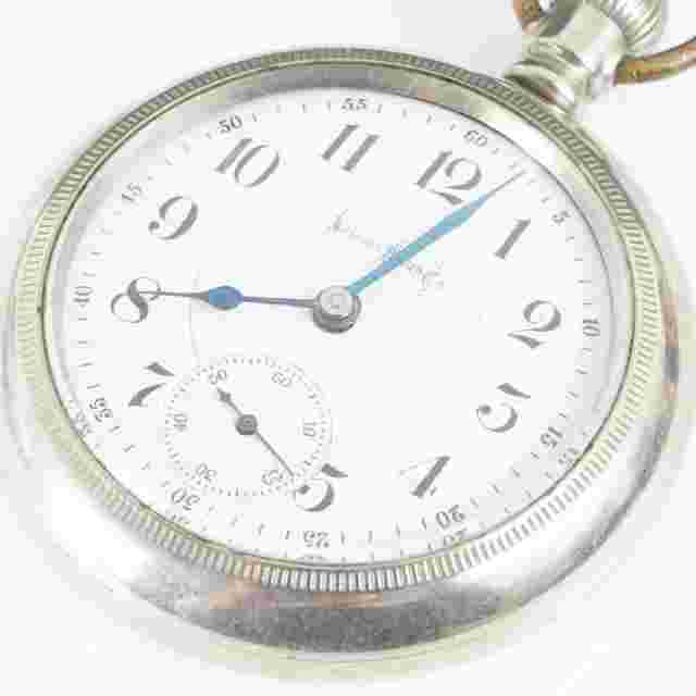 :Scarce Illinois Bunn (1899) Model 6 17J 18S Railroad Pocket Watch (SG)