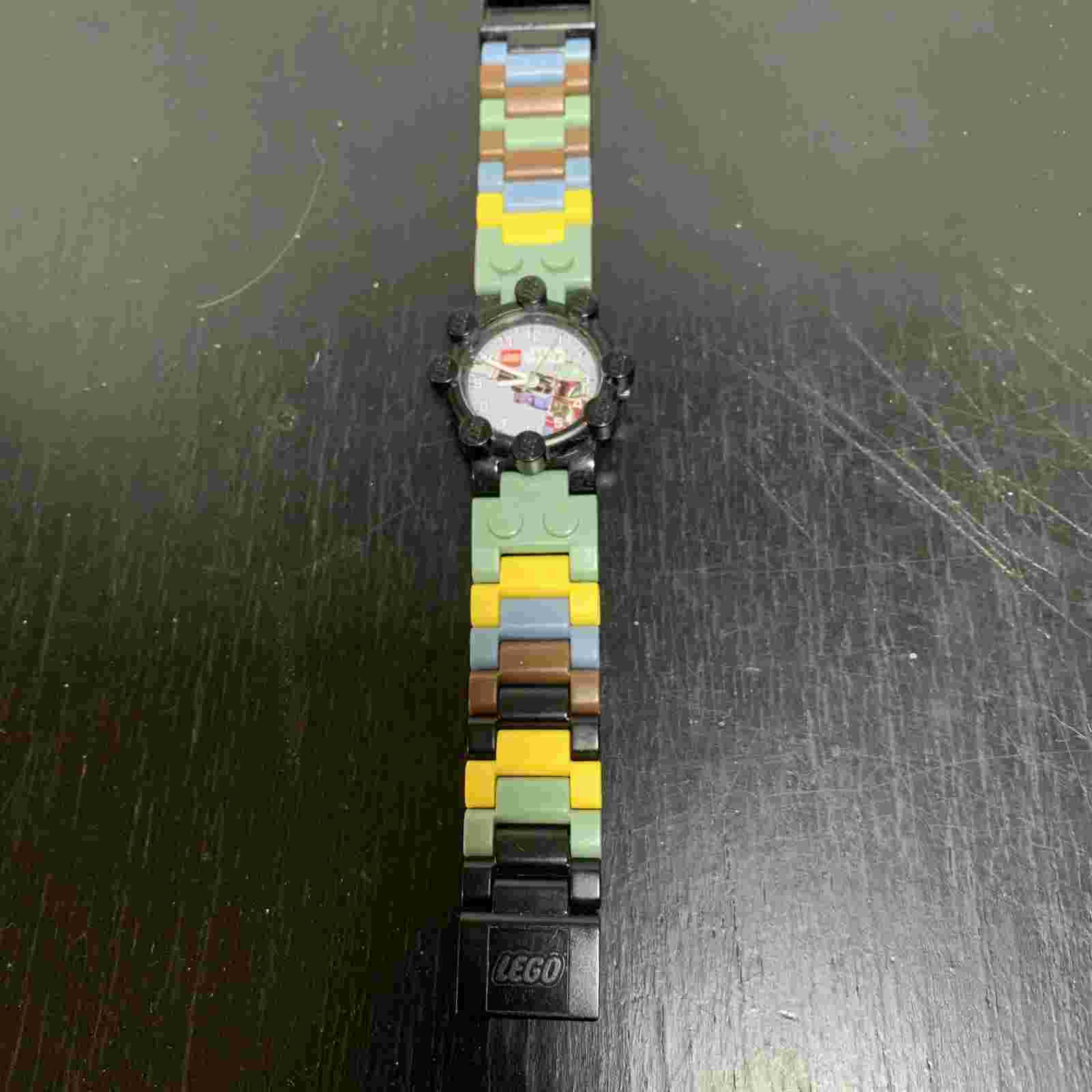 Star Wars Lego Kids Watch Boys 26mm Black Green 5.5" 2011