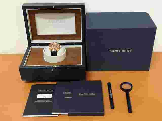 Daniel Roth Ellipsocurvex Tourbillon Lumière 200.Y.50 18k Rose Gold LTD $236,000