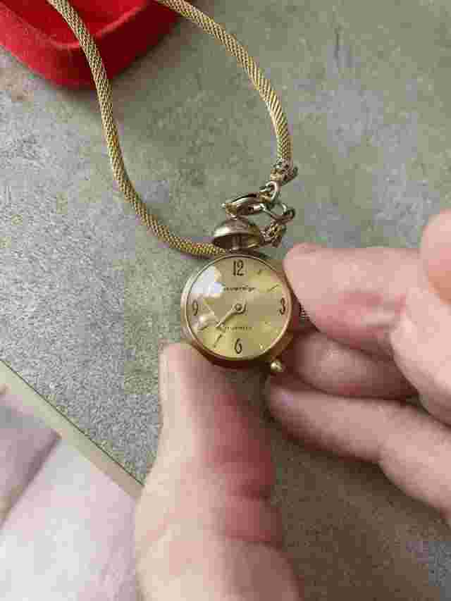 Vintage Sovereign Pendant Watch
