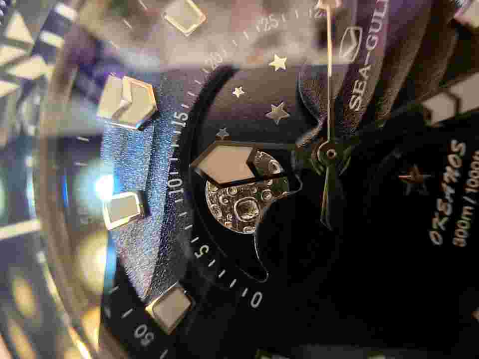 Seagull Ocean Star Pro Moon Phase Dive Watch