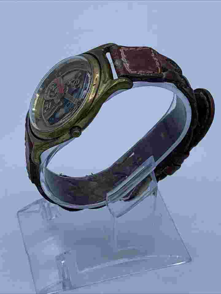 Hard Rock Cafe Watch 39mm Case Well Worn Vintage Look New Battery READ