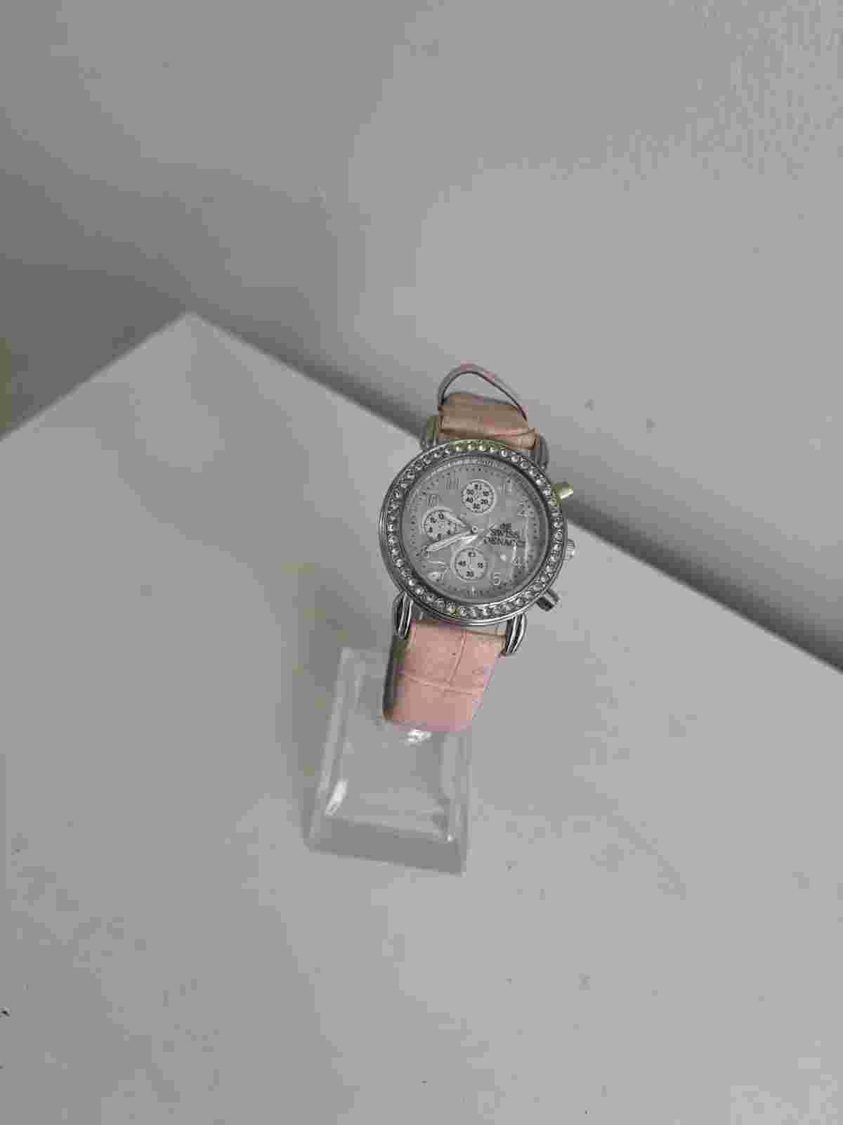 Swiss Denacci Women’s Watch Pink Diamanté Needs Battery