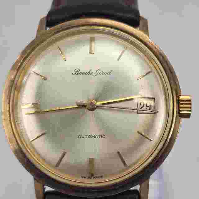 9ct Gold Bueche Girod Automatic Gents Watch YG-11615-1