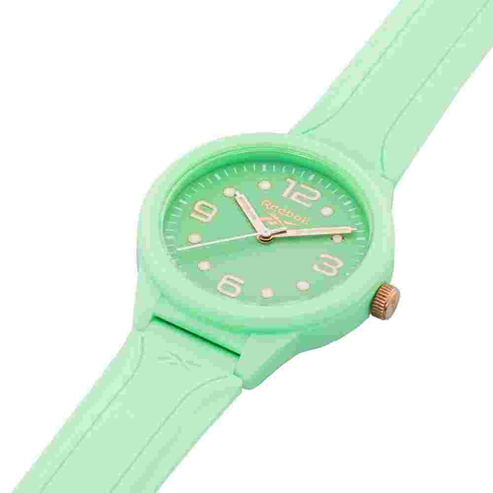 Reebok Sport Watch Mint Green Silicone Strap Women Watch RV-SPE-L2-PHIH-H3
