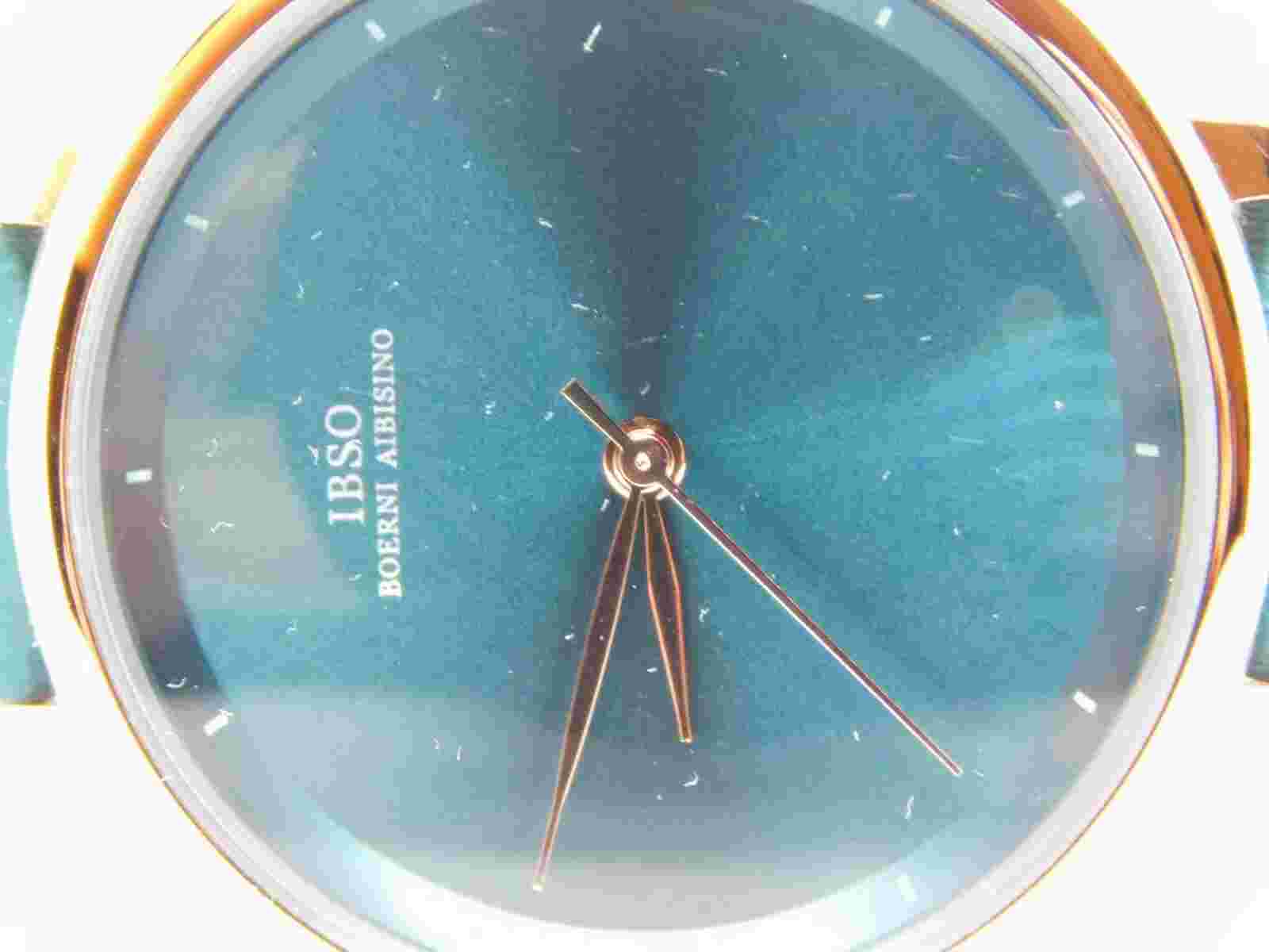 IBSO Boerni Aibisino S6606L Genuine Leather Quartz Analog Ladies Watch