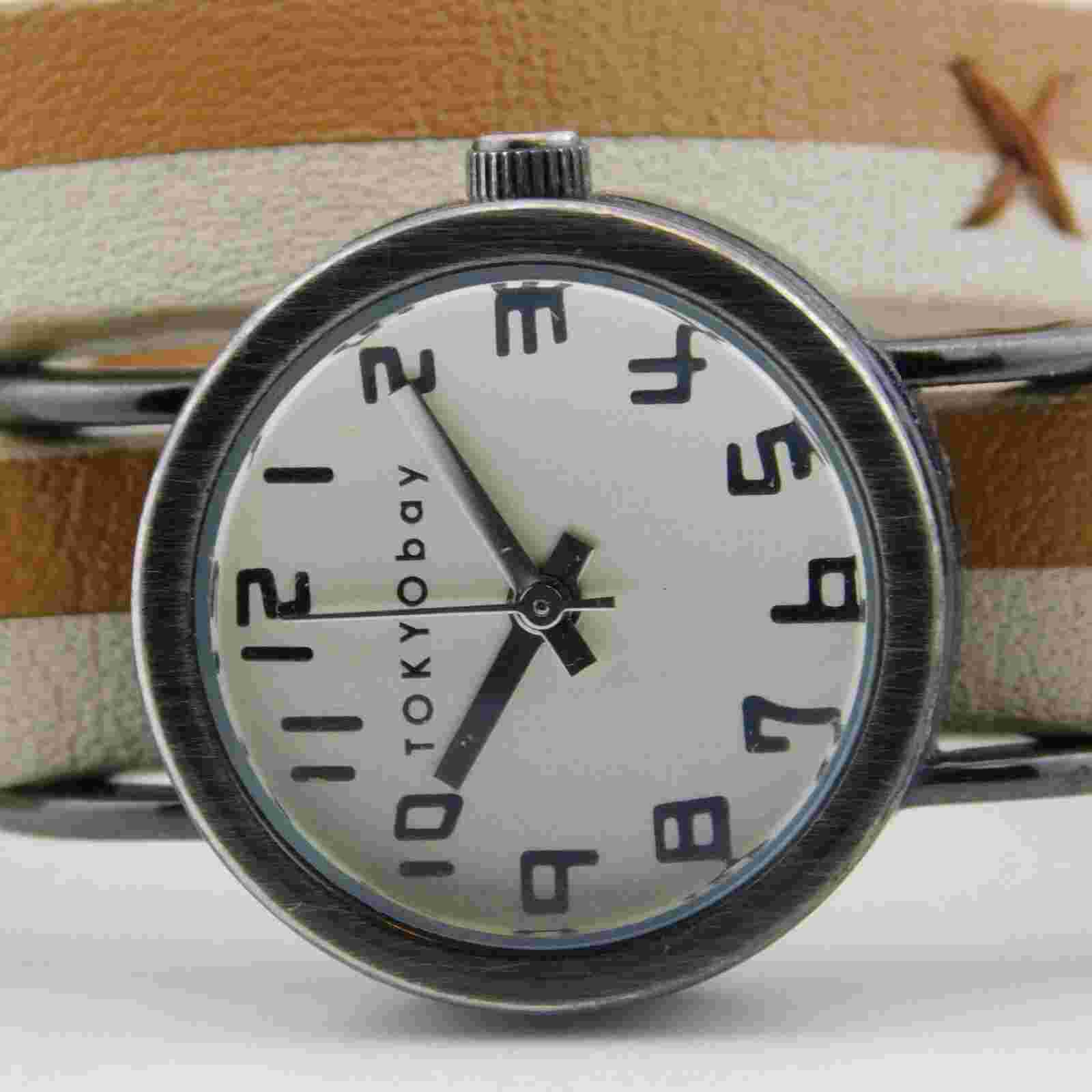 TOKYObay Long Band Quartz Analog Women's Watch New Battery