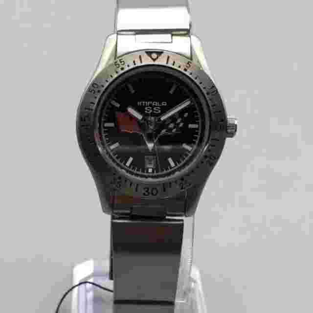 Chevrolet Impala SS Watch Women 28mm Silver Tone TX0298 Date New Battery 7.25"