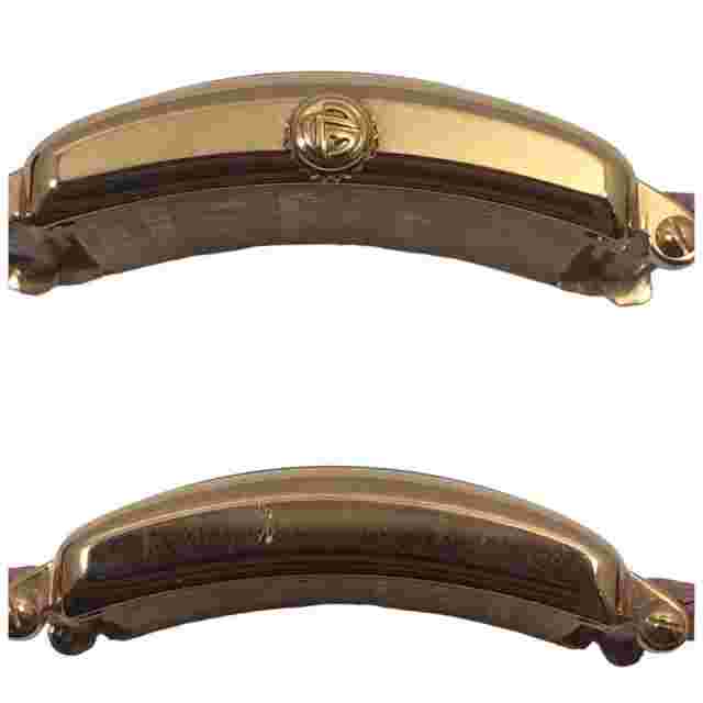 FRANCK MULLER Long Island 952QZ RELV RCD1R K18PG/leather strap #832