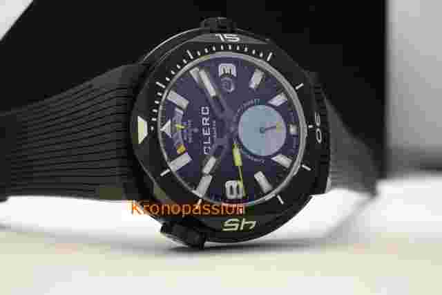 Clerc Hydroscaph GMT Power Reserve Chronometer GMT 2.1.5 New