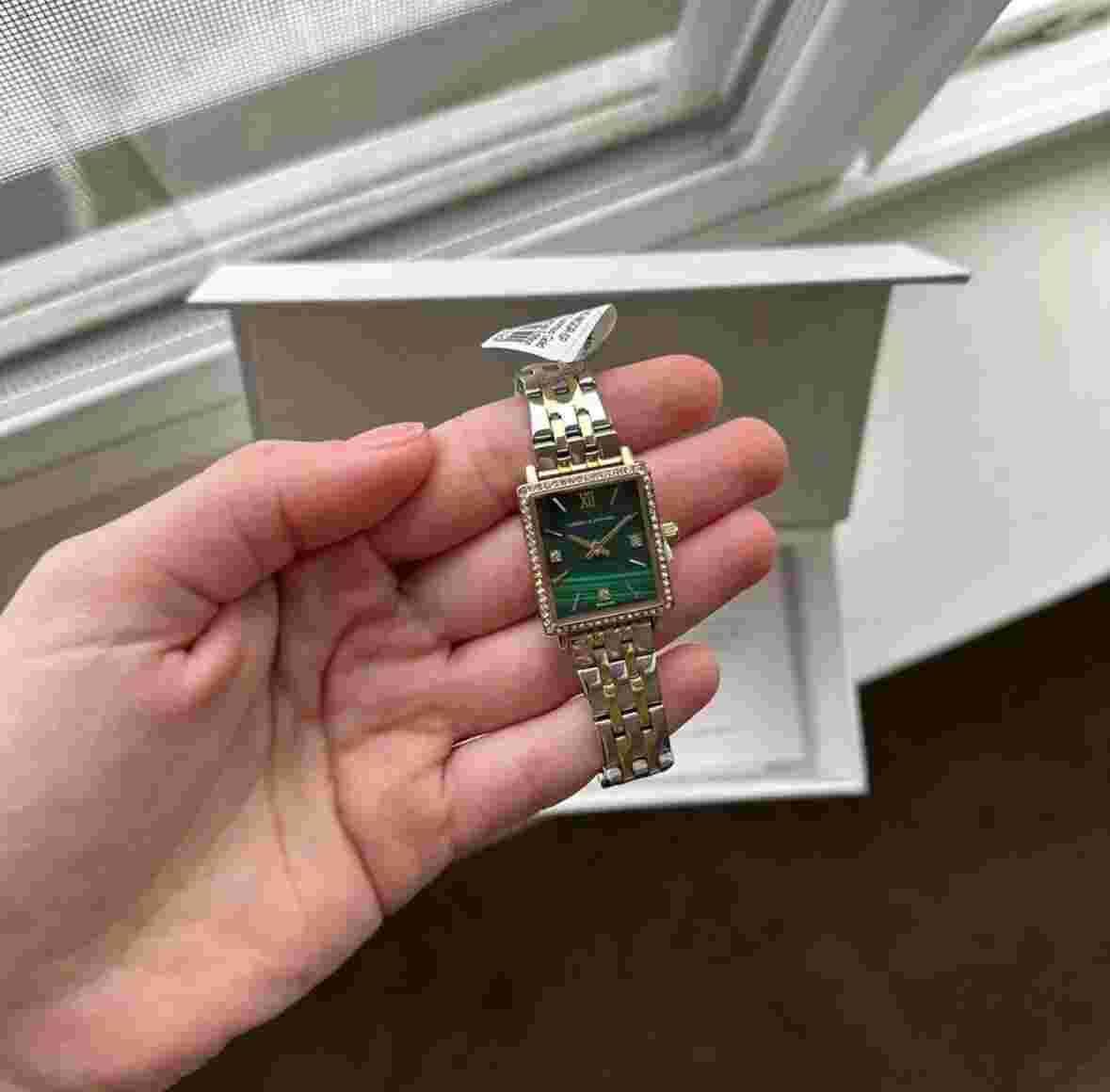 BRAND NEW Larsson & Jennings BOYFRIEND MINI LUMOUS MIXED GOLD GREEN 31MM