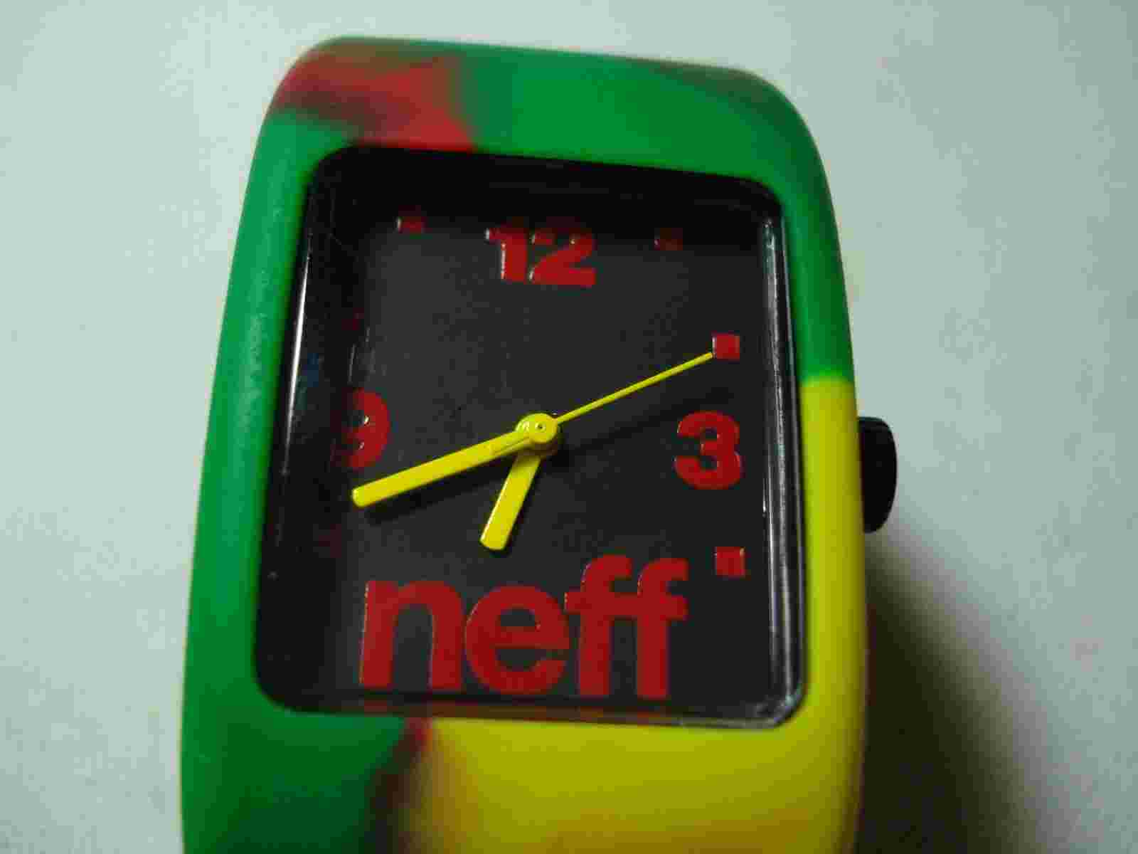 SUPER RARE NEFF TIE DYE HIPPIE DISCO SKATEBOARDING COLORFUL LADIES WATCH