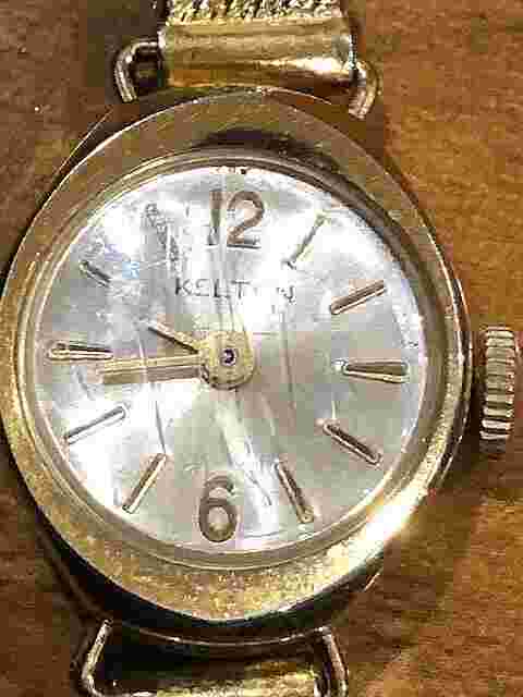 Vintage Rare Swiss Made Kelton Mechanical Ladies Belt Bracelet Watch - 17mm