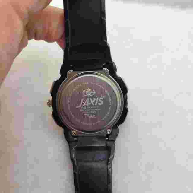 Cybeat Men's  Wrist Watch  , Black Band, Water Resist , J.Axis, Alarm, Date,...