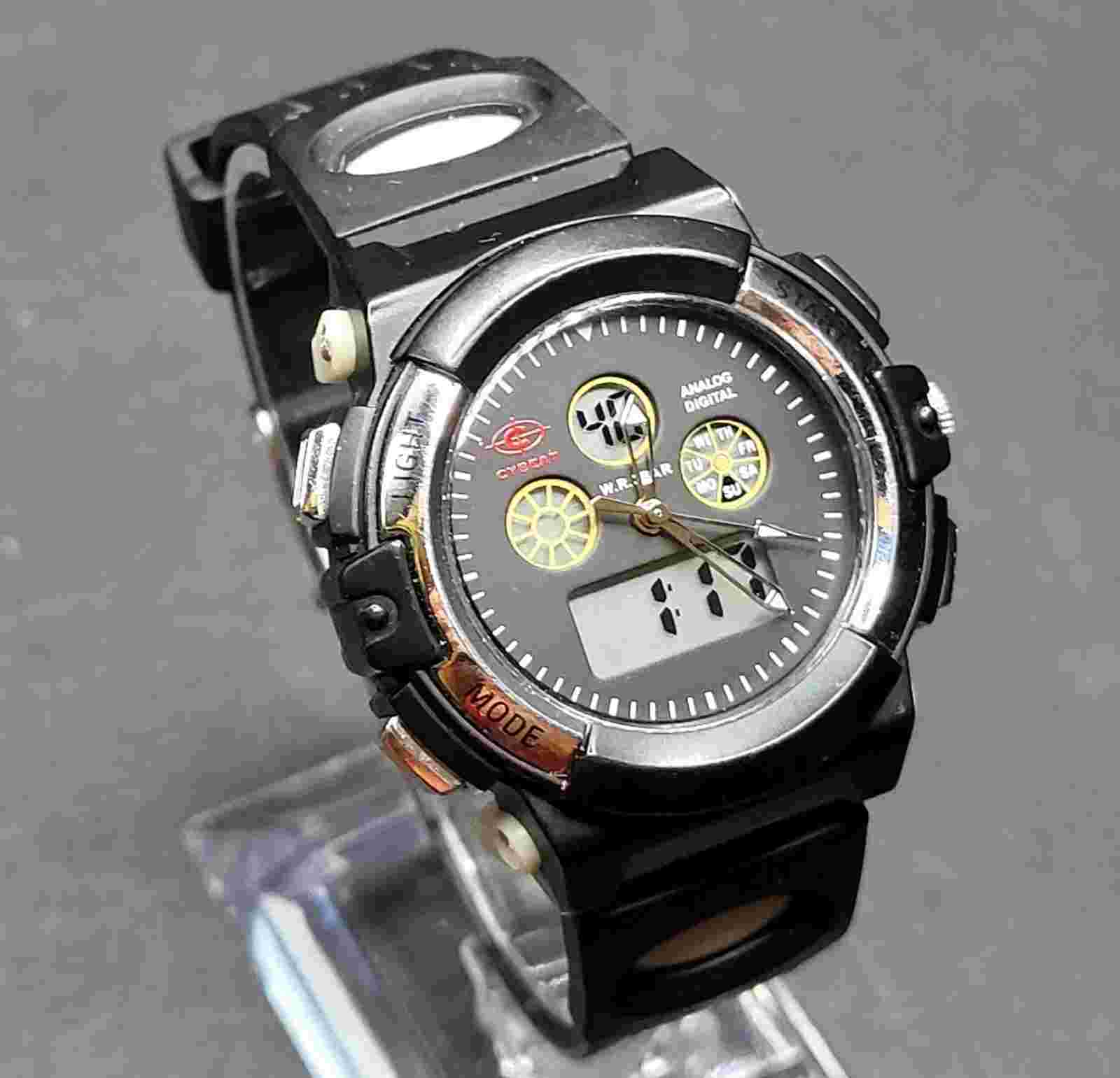 Japan J-Axis Cybeat Men's Professional Chronograph Multi -Function Analog  Digit