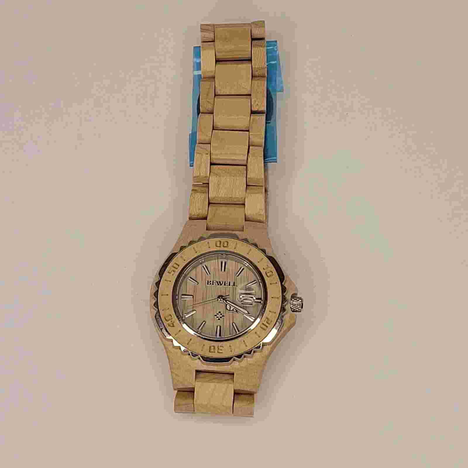 Bewell wood watch
