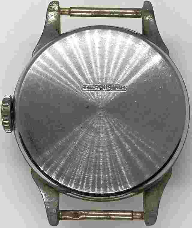 C689 mens Works Olivia Military Field Manual Wind Red Hand Old Vintage Watch lot