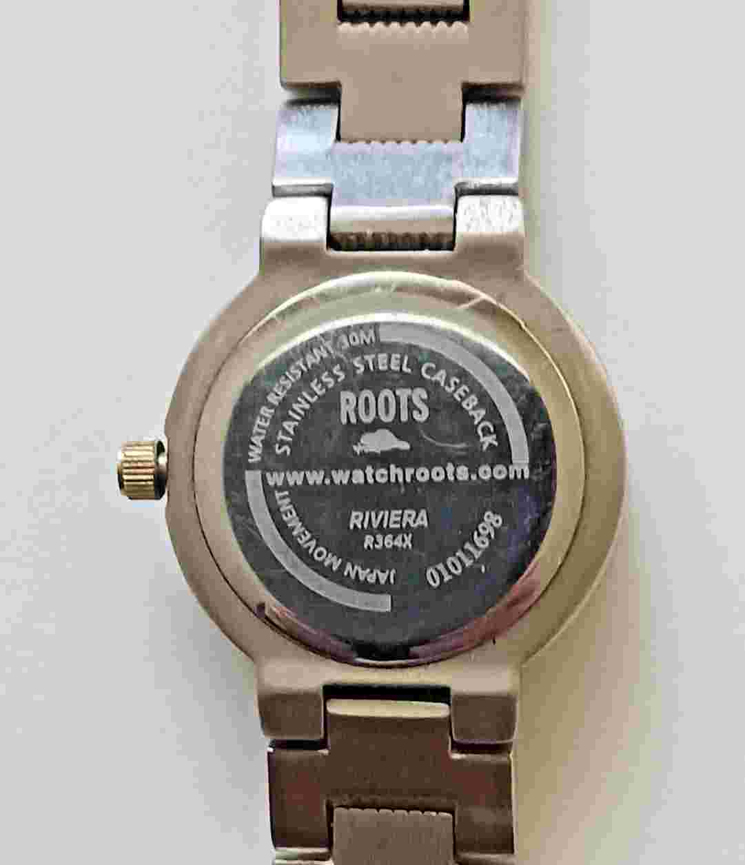 Roots Women's Wrist Watch Riviera R364X-Mother Of Pearl/30M Water Resistant