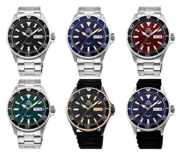 Orient Kamasu Black Men's Watch - RA-AA0005B19A