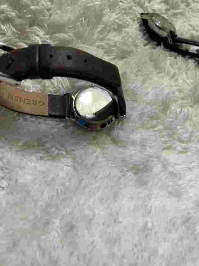 grenen denmark watch, Ladies Watch 28 Mm Case Silver Tone,Date Genuine Grenen