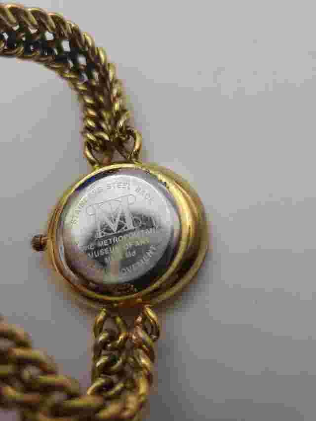 metropolitan museum of art Watch Gold Untested Needs Battery