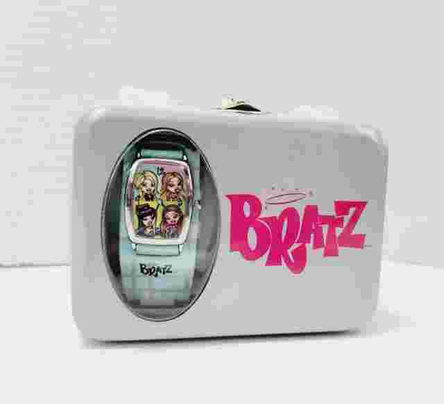 2004 Bratz Childrens Kids Wrist Watch in Original Tin Box NIB New