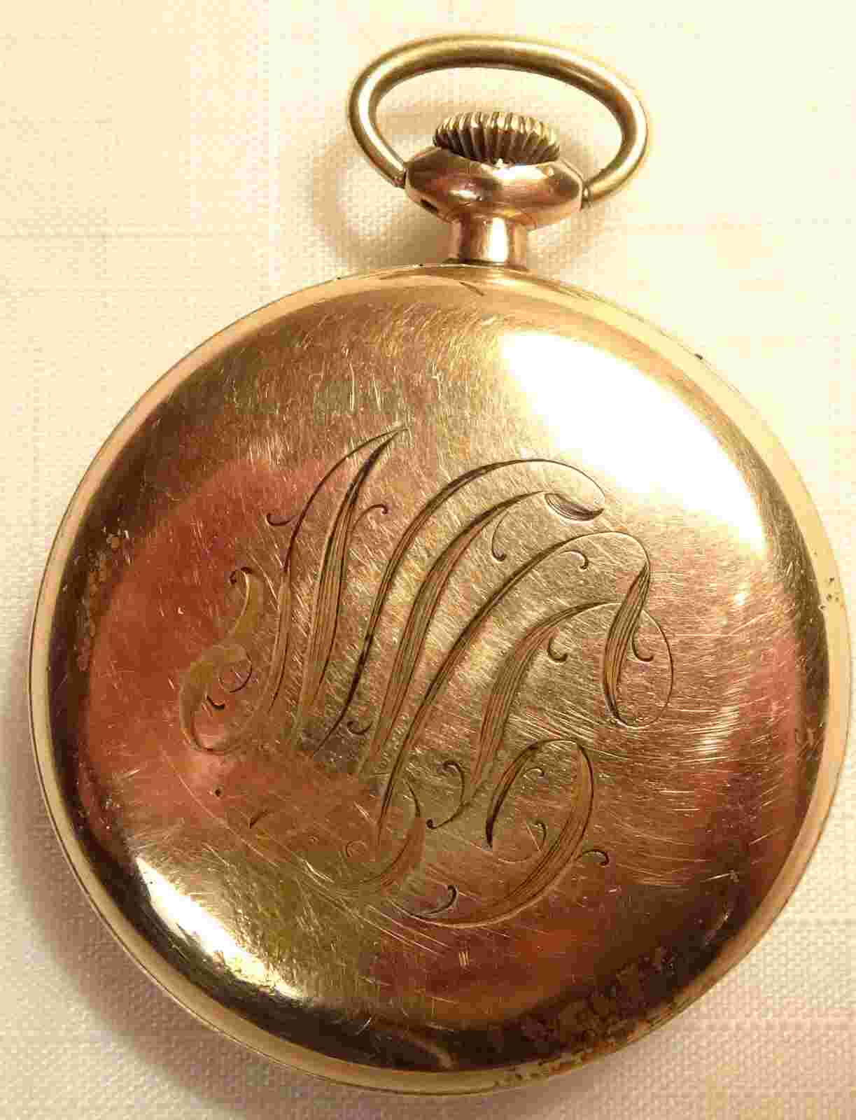 Vintage Phenix Pocket Watch 15J 15S Gold Filled Serviced H. Maxwell Vancouver