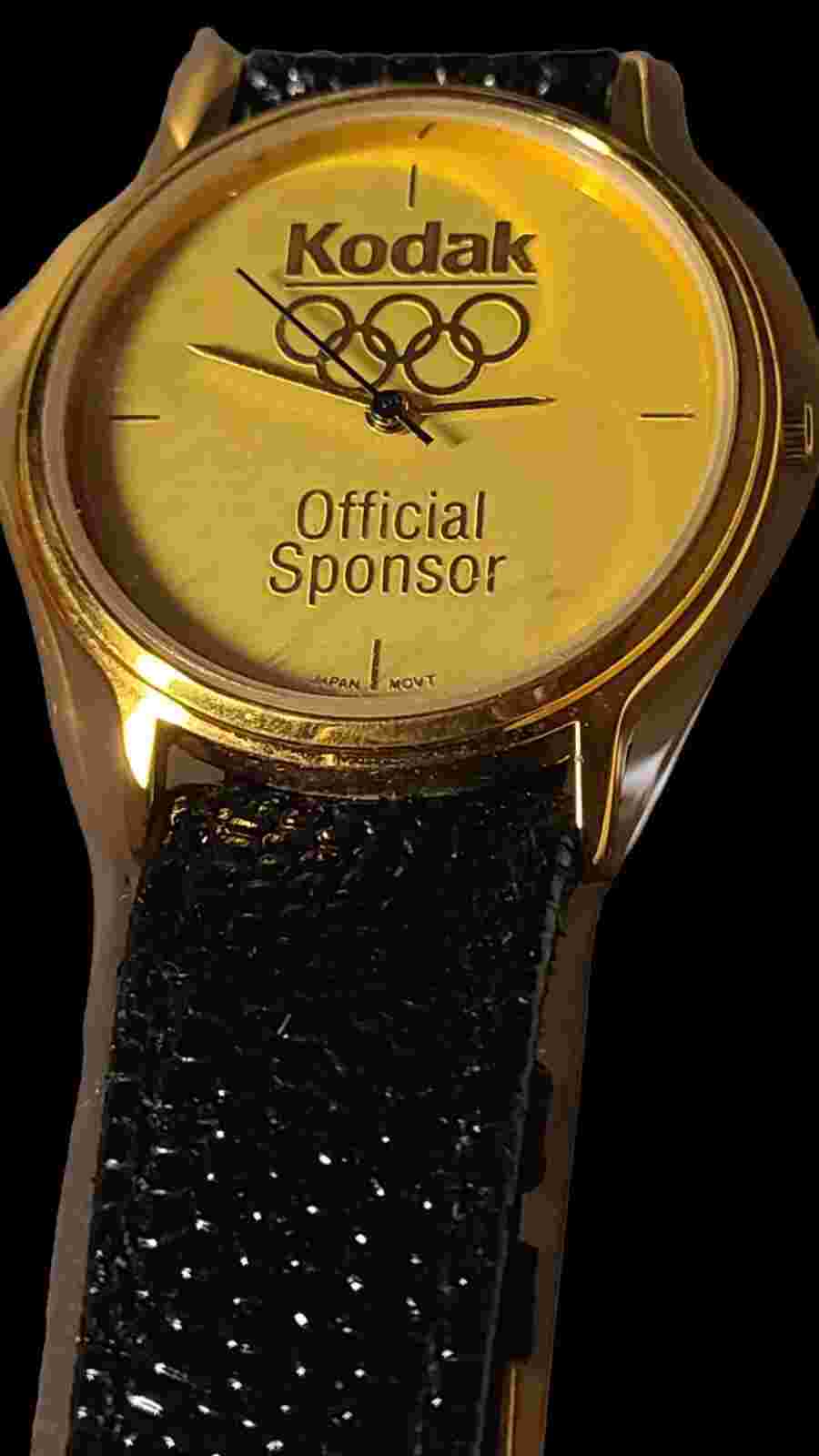 VINTAGE WOMEN’S 1992 OLYMPIC GAMES KODAK WATCH - JAPAN MOVT