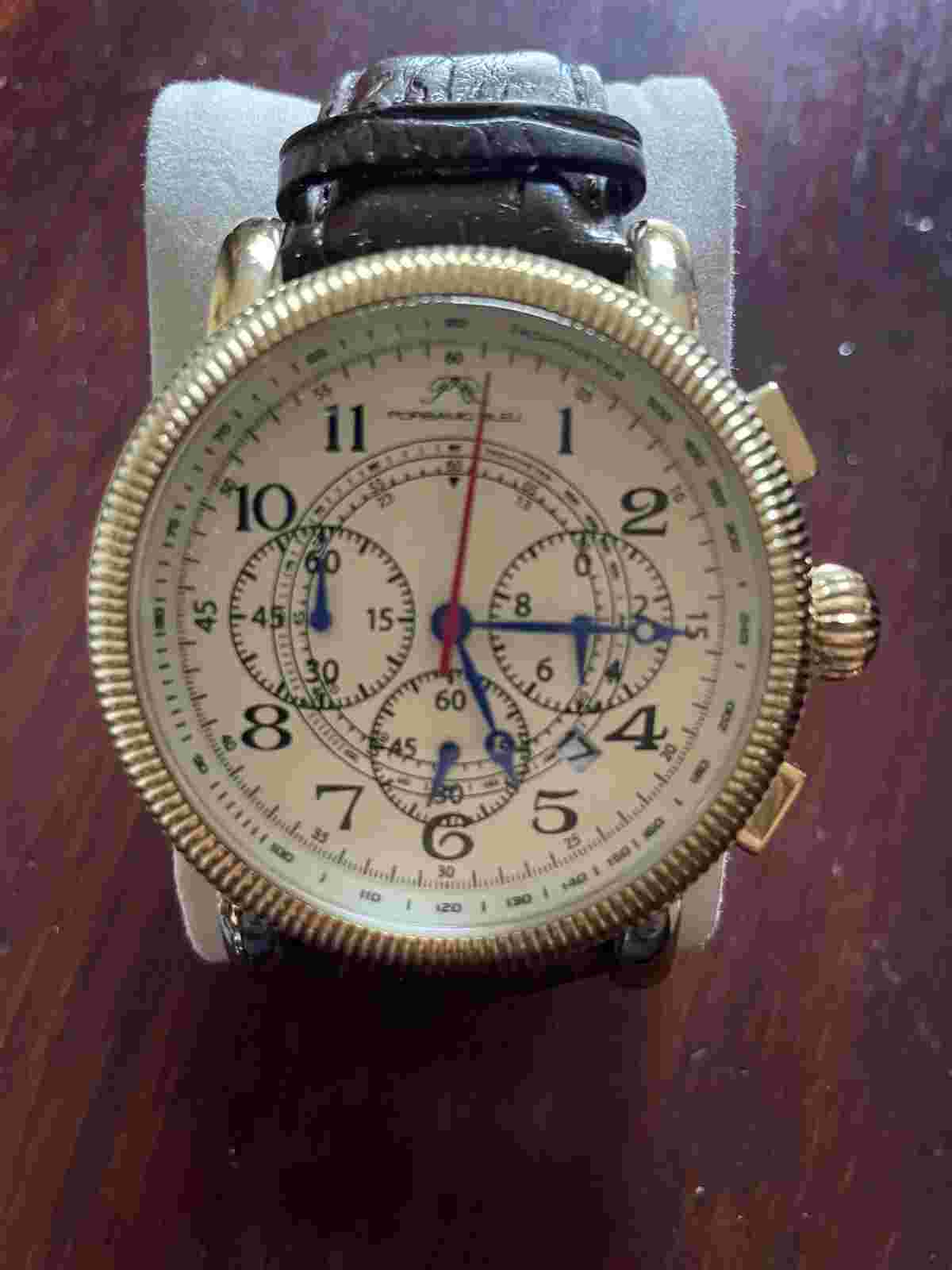 Porsamo Bleu Phileas Luxury Chronograph Men's Watch -