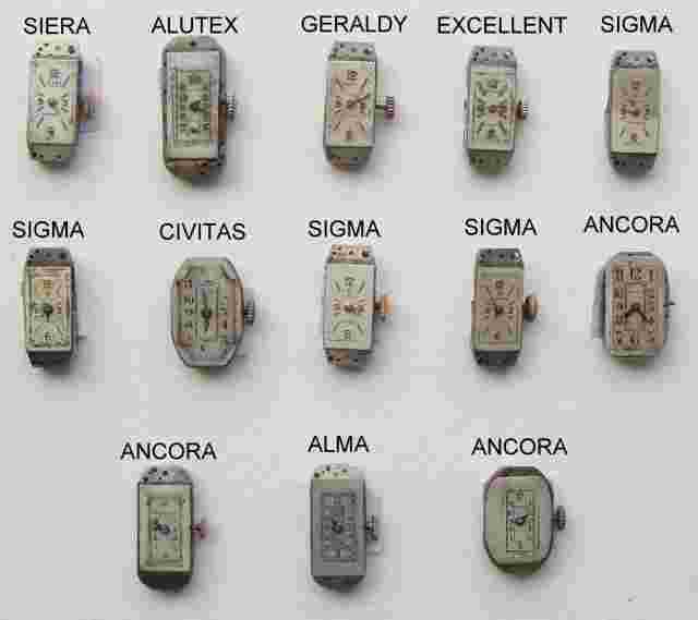 SIGMA Lot Woman WRISTWATCH MOVEMENT no Running SIERA GERALDY CIVITAS STILL SOUL