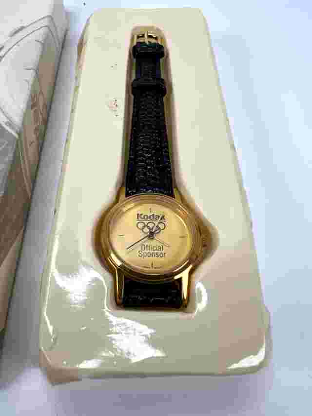 VINTAGE WOMEN’S 1992 OLYMPIC GAMES KODAK WATCH JAPAN MOVT NOS