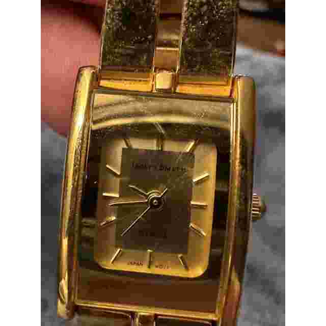 Jaclyn Smith JS3190 Gold Tone Quartz Analog Women's Watch Sz. 6 1/4" No Battery