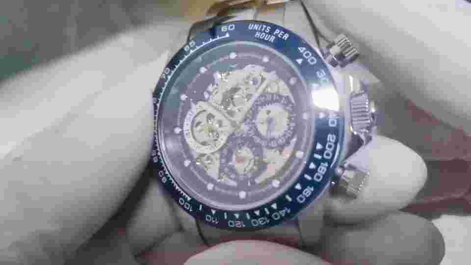 Men's Automatic Mechanical Diving Watch Sapphire Stainless Steel 200M Waterproof